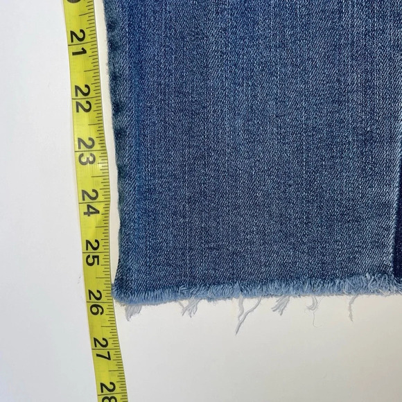 Banana Republic Straight Leg Ankle Medium Wash Side Stripe Jeans 30 Women’s - Picture 10 of 13
